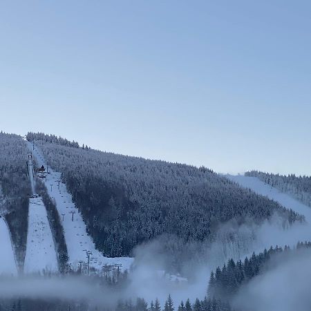Luxusni Apartman U Sjezdovek S Garazi Harrachov Buitenkant foto