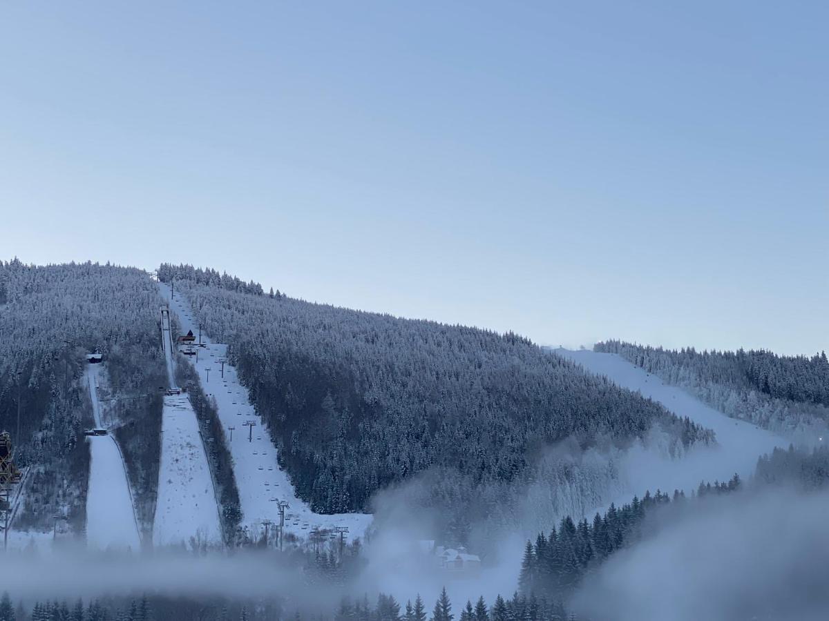 Luxusni Apartman U Sjezdovek S Garazi Harrachov Buitenkant foto